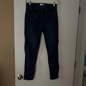 LOFT Women's Deep Indigo Skinny Jeans